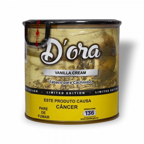 Blend D'ora Vanilla Cream - LT 50g - Para Cachimbo